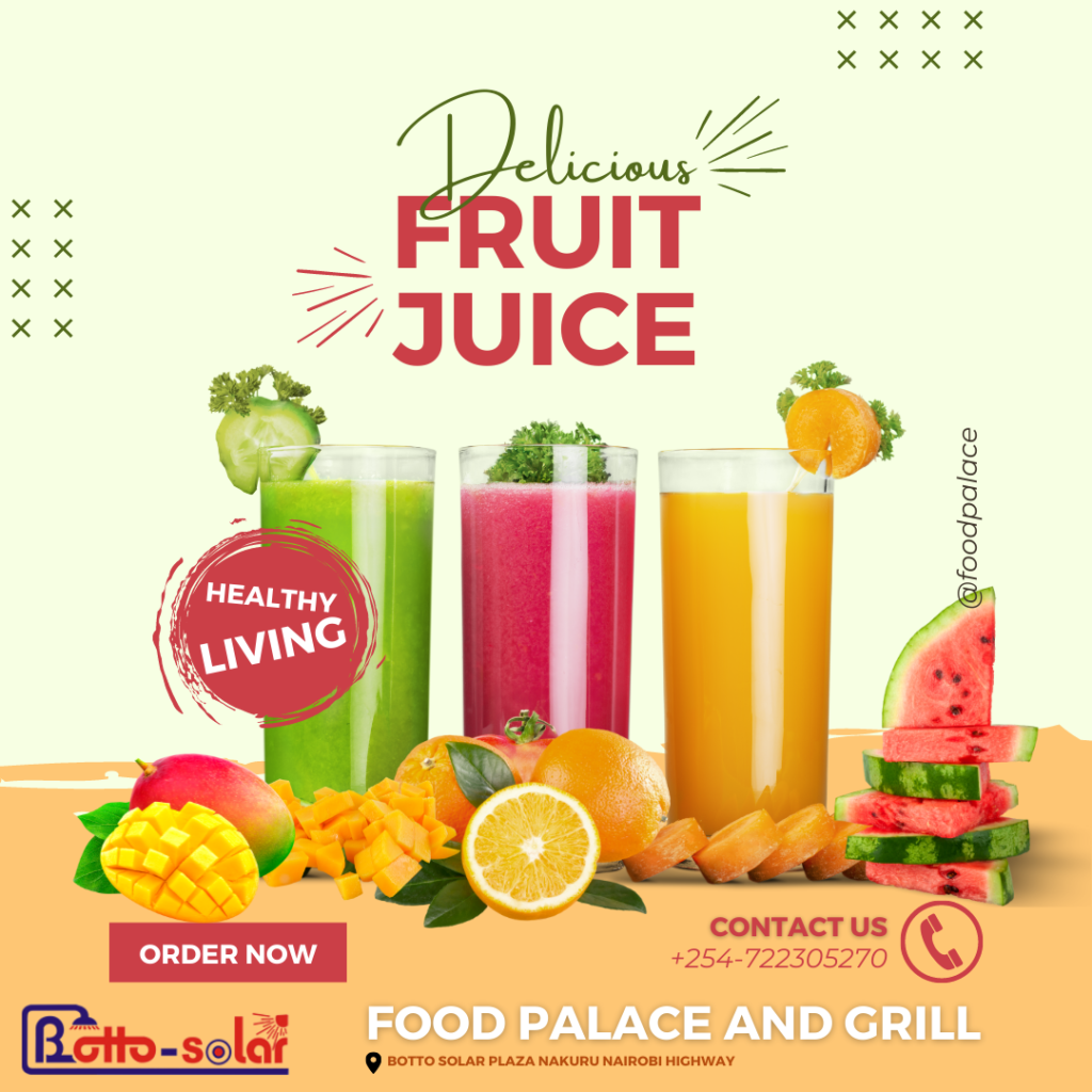 delicious fruit juice food palace and grill bottosolar